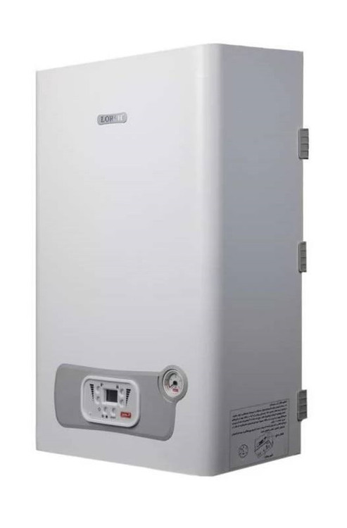 پکیج دیواری قدرتمند لورچ مدل هرما ۳۲ کیلووات با نمایشگر دیجیتال