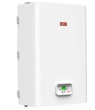 نمای روبروی پکیج هوشمند Lorch Hero 24KW با راندمان ۹۳ درصد